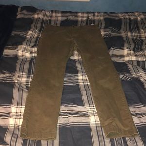 Green Tommy Hilfiger slim fit men’s khaki